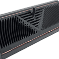 thumbnail image 2 of TruAire Oil Rubbed Bronze Steel Baseboard Register - 18" Length - 4 7/16" Height - 2 11/16" Base Projection, 2 of 4