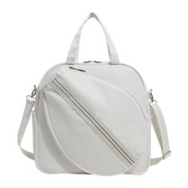 Vsenkes Tennis Bag Racquet Carrying Bag Outdoor Sport Bag Large Capacity Crossbody Bag Stylish Premium Top Handle Bag Tennis Tote Bag