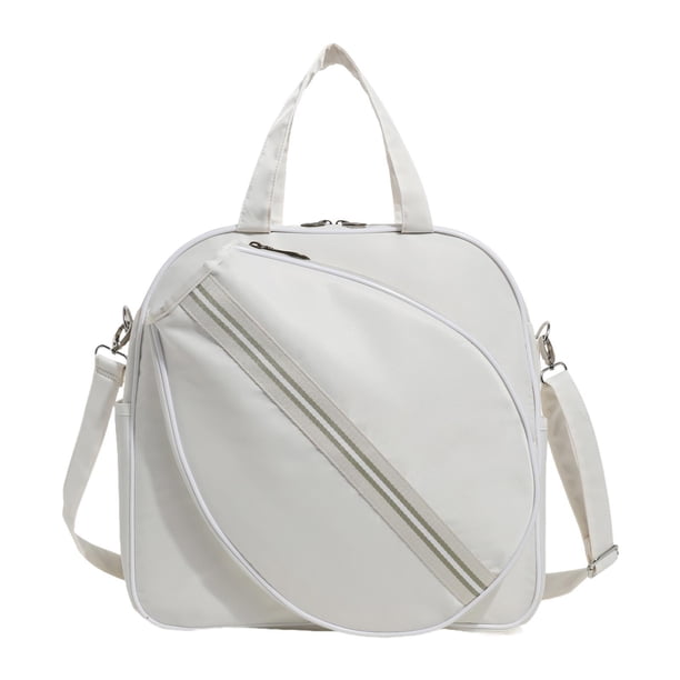 Bolsa de tenis, bolsa de mano para tenis para mujeres y hombres, correa de hombro ajustable multifuncional, bolsa de transporte para raqueta, bolsa