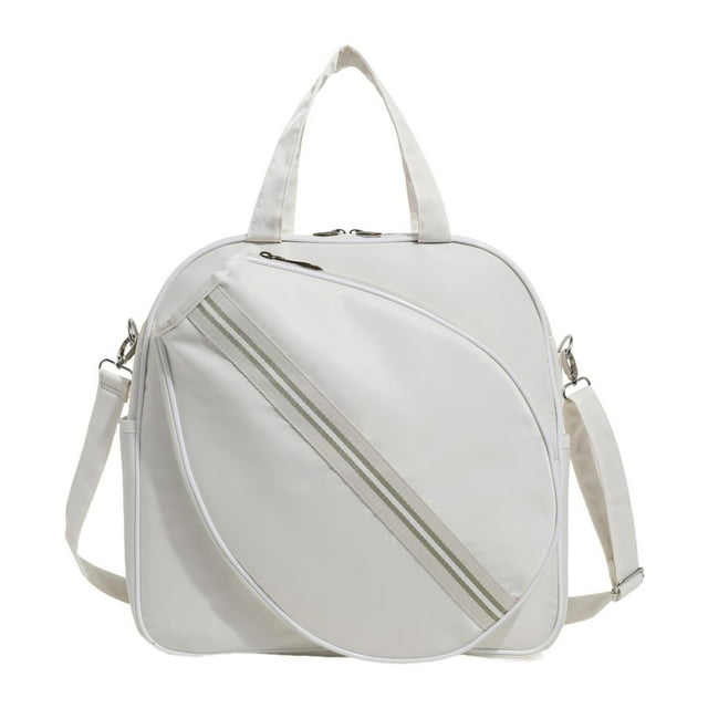 Bolsa de tenis, bolsa de mano para tenis para mujeres y hombres, correa de hombro ajustable multifuncional, bolsa de transporte para raqueta, bolsa