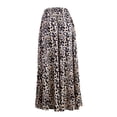 thumbnail image 3 of Doublju Women's Flowy Flared Comfy Maxi Skirt (Plus Size Available), 3 of 4