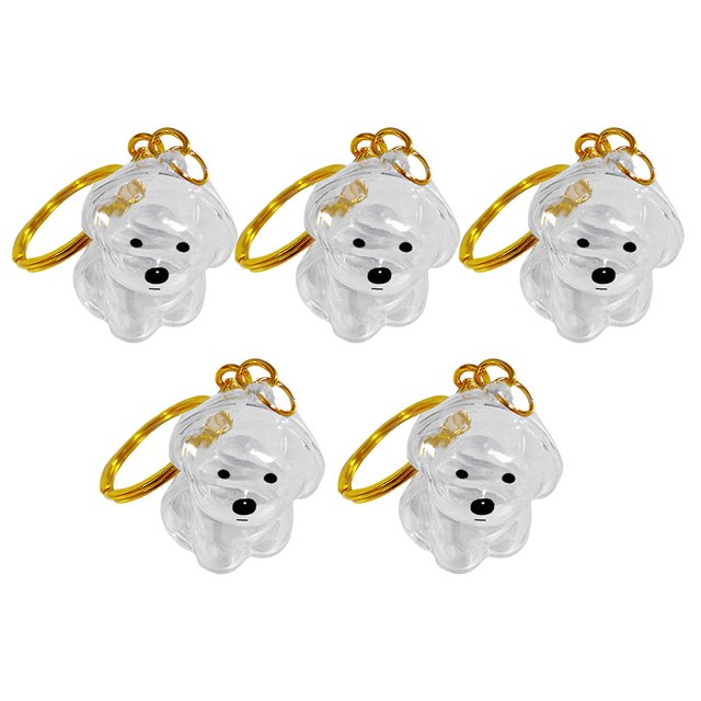 Pet Fur Remoke Capsule Collector Memorial Keychain (a)