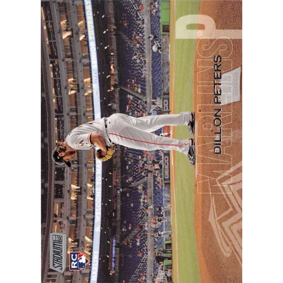 Collectible 2018 Stadium Club #209 Dillon Peters RC Rookie Marlins MLB Baseball Trading Card