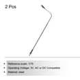 thumbnail image 3 of Model Railway LED Lamppost Lamps White 1/75 Scale 15cm 5.91inch 3V 2Pack, 3 of 6