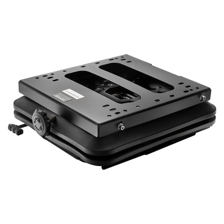 Universal Lawn Mower Seat Suspension Kit with Sliding Track Adjustment and Protective Dust Cover – Compatible with Riding Mowers and Tractors