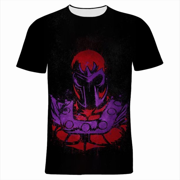 Camiseta Für Männer Sommer Marvel Magneto 3D Gedruckt Frauen Camisetas Mode Streetwear Harajuku Kinder Kleidung xuanjing unisex