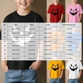 thumbnail image 3 of CMSHTD Halloween Shirts for Kids Boys Short Sleeve Fall, Toddler Boys Children Cute Tops T-Shirts, White Size 5-6 Years, 3 of 4