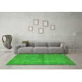thumbnail image 3 of Ahgly Company Indoor Rectangle Oriental Green Industrial Area Rugs, 2' x 4', 3 of 4