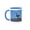 Blue/White, variant on 3drose, Strikemaster Jet, Warbirds over Wanaka, War Plane - Au02 Dwa7132 - David Wall, 11oz Two-tone Black Mug
