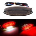 thumbnail image 2 of Motorcycle Taillight Universal Brake Stop Light ATV UTV Tail Light LED License Plate Light, 2 of 5