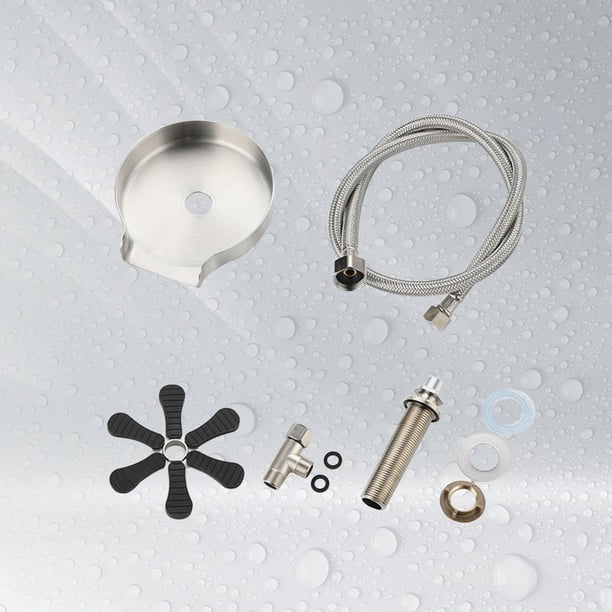 Kit de lavado automático de vasos de vidrio, limpiador de lavado de botellas de acero inoxidable extendido
