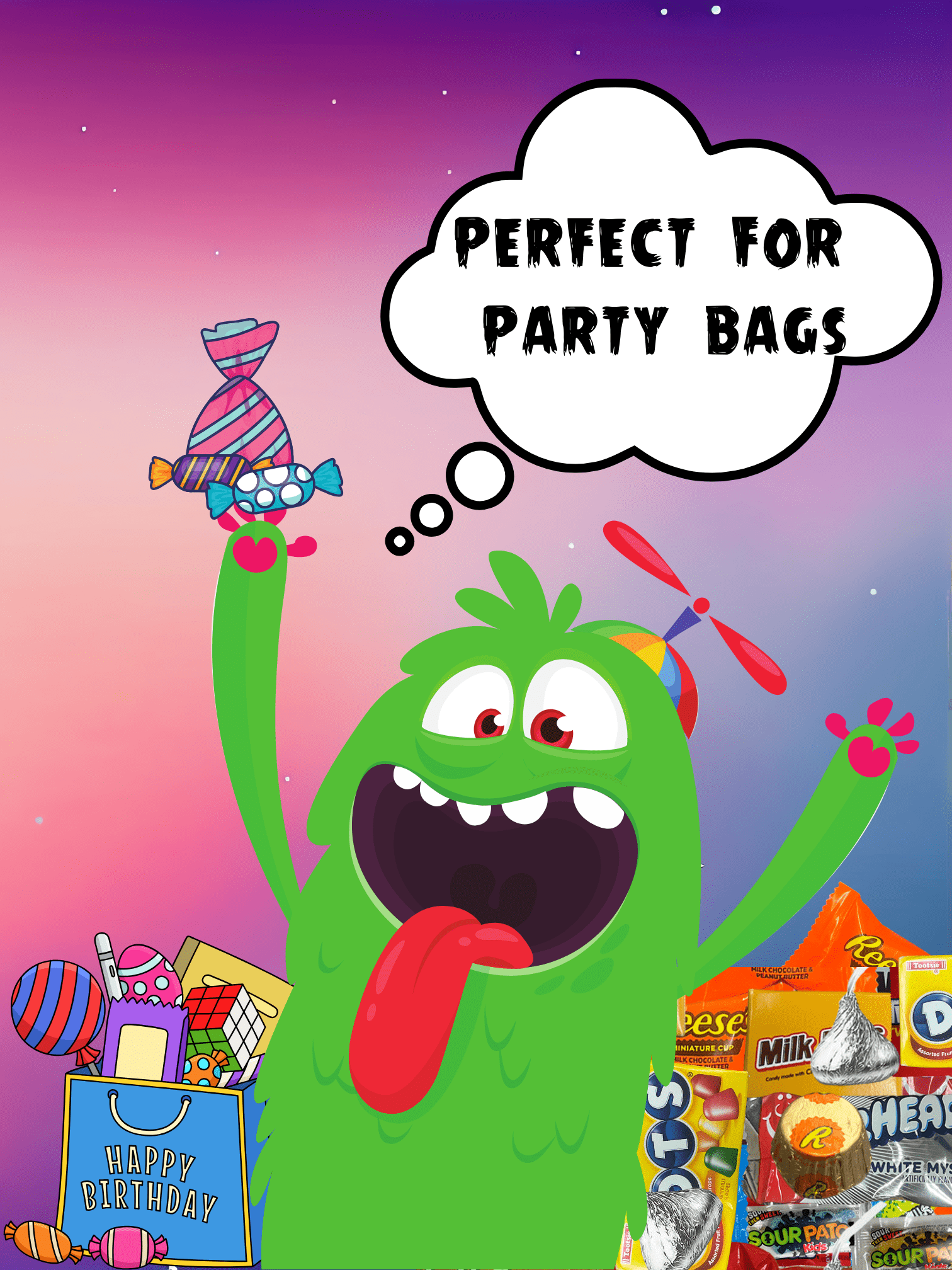 Chocolate and Candy Party Favor Candy Mix - 20 lb Pinata Stuffers Candy Bulk - Goodie Bag Stuffers for Kids Party Favors - Chocolate  Candy Variety Pack Bulk - Bulk Candy Individually Wrapped Candies