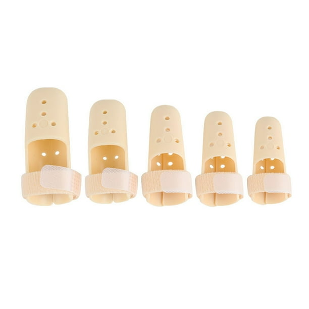 5Pcs Finger Splint Brace Plastic Finger Support Protector Immobilizer