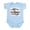 Sky Blue, variant on CafePress - Somebody In California Infant Creeper - Baby Light Bodysuit, Size Newborn - 24 Months