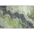 thumbnail image 2 of Addison Rugs Mayfield Premium Machine Washable Transitional Abstract Aloe Rectangle Rug, 1'8" x 2'6", 2 of 6