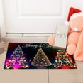 thumbnail image 6 of Nkmbld Christmas Front Door Mat, Christmas Floor Mat Holiday Decoration Entrance Hall Bedroom Living Room Delicate Edging Non Slip Foot Mat, 6 of 8