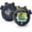 Black, variant on Geekshare Silicone Protective Case with Stickers & Keychain for Paradise Virtual Pet Console, Blue Cat
