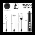 thumbnail image 3 of EléCtrico USB Espumador de Huevos de 3 Velocidades Batidor de Huevos de Mano Mezclador de Bebidas de Café PráCtico.B, 3 of 7