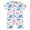 Z1-White, variant on Baby Boy Baby Short Sleeve Bodysuit Toddler Sleepers for Unisex Boys Boys (B,18-24 Months)