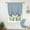 Dusty Blue, variant on DriftAway Double Layer Linen Blackout Tie Up Curtains Thermal Insulated Fully Lined Balloon Roman Shade Bathroom Window Adjustable Rod Pocket for Small Window 39 Inch by 55 Inch Gray