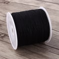 thumbnail image 4 of 100M x 0.8mm Nylon Chinese Knot Cord Rattail Macrame Shamballa Thread String Black Chinese Knot Cord, 4 of 4