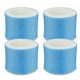 thumbnail image 1 of Paquete de 4 filtros humidificadores Colorfullife HAC504 para Honeywell, 1 of 6