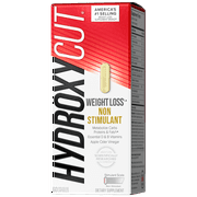 Hydroxycut Pro Clinical Non-Stimulant Weight Loss Supplement with Apple Cider Vinegar, 60 Capsules