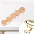 thumbnail image 3 of SHINYPASING 5Pcs Musical Instrument Cork Pads Khaki Trombone Water Key Cork Replacement, 3 of 8