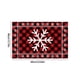 thumbnail image 3 of Alfombra Navideña de Terciopelo Cristal con Diseño de Cuernos, Serie Cuadros Navideños | Alfombrilla Antideslizante para Baño | Material Aterciopelado Rojo | 40 Cm X 60 Cm | Decoración y Regalo de Na, 3 of 6