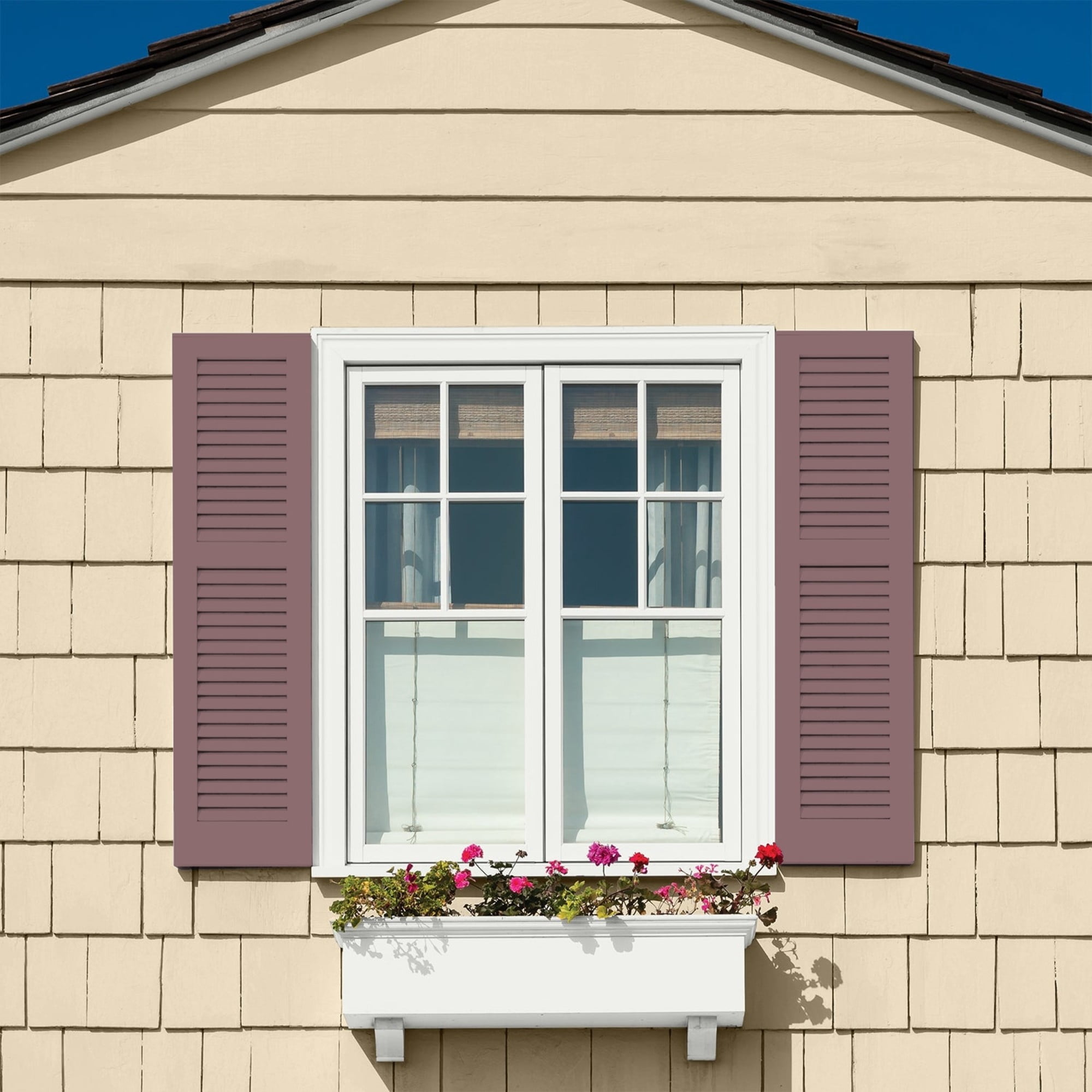 Glidden HEP Chocolate Sparkle / Purple Satin Exterior Paint with Primer, 1 Quart