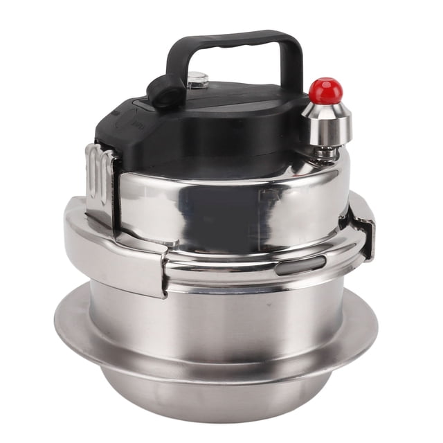 304 Stainless Steel Pressure Cooker, Durable & Reliable, Multifunctional Design, High Pressure Stew, Quick Cooking, Gas & Induction Compatible