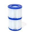 thumbnail image 1 of 2 unidades, cartucho de filtro compatible con todos los modelos inflables de jacuzzi y spa, filtro de piscina tipo VI compatible con cartuchos de filtros de jacuzzi, 1 of 5