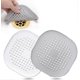 thumbnail image 1 of Hair Catcher,square Hair Drain Cover For Shower Silicone Hair Stopper With Suction Cup A, 1 of 5