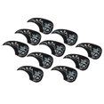 thumbnail image 4 of Acoustic Guitar Pick Guard, Acoustic Guitar Pickguard 10 Pcs  For Protection Silver, 4 of 8