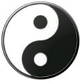 thumbnail image 1 of Popsockets PopGrip Enamel Yin Yang Phone Grip & Stand, 1 of 5