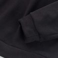 thumbnail image 6 of Wrtxtat Men's Quarter Zip Sweatshirt Mock Neck Thermal Double Fleece Lined Pullover Autumn Midweight Slim Fit Tops Black XXXL, 6 of 6