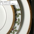 thumbnail image 4 of Noritake Holly and Berry Gold 5-Piece Place Setting, 4 of 6
