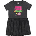 thumbnail image 3 of Inktastic Future Tennis Player in Training Girls Toddler Dress, 3 of 5