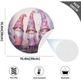thumbnail image 4 of Coolnut Cute Christmas Gnome Placemats Set of 1 Non-Slip Heat Resistant Dining Table Place Mats Washable Kitchen PVC Weave Table Mats Home Decor Gifts, 4 of 7