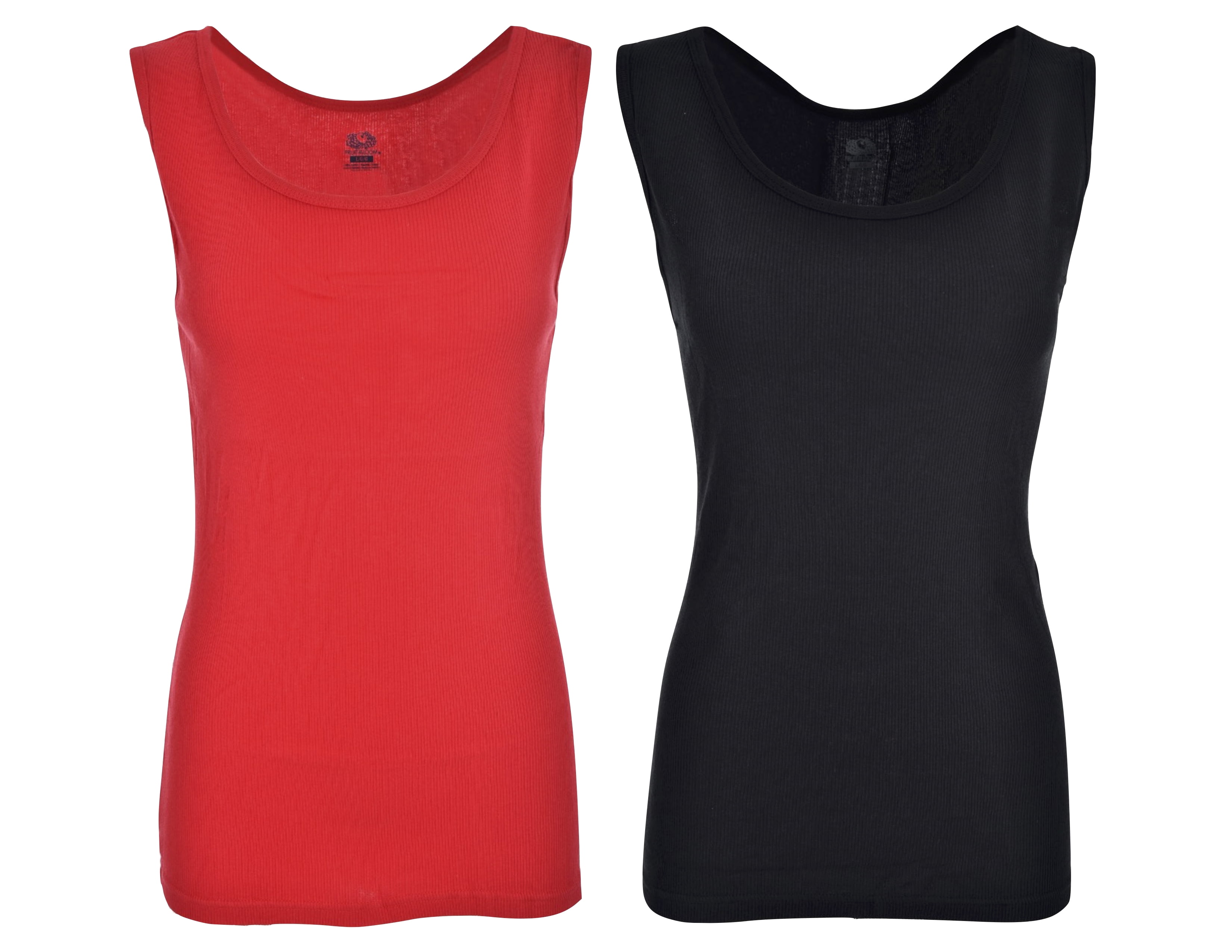 fruit of the loom women's ribbed tank tops