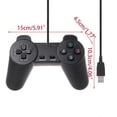 thumbnail image 5 of Wired Gamepad USB 2.0 Game Controller Gaming Joypad Joystick Control for PC Computer Laptop Gamer Black Game Console, 5 of 5