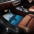 thumbnail image 5 of Salouo Ocean Dolphin Fish School for 4-Piece Floor Mats, Custom Fit Car Mats All-Weather Car Foot Mats Automotive Floor Mats for Cars, Trucks, SUVs, Vehicle Floor Liner, 5 of 7