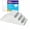 White, variant on Magic Sponges Eraser,10 Pack Melamine Sponge in Bulk,2X Density,Long Lasting,Cleaning Sponge for Kitchen, Bathroom,Bathtub, Sink,Furniture, Wall Cleaner (White, 3.93x2.76x0.98in)
