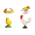 thumbnail image 3 of Juego de ciclo de crecimiento de pollo, juguete de figuras de animales, aprendizaje, regalos de cumpleaños, animales de simulación, material didáctico, 3 of 10