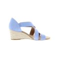 thumbnail image 2 of Style & Co. Womens ZADDIE Faux Suede Strappy Espadrilles Blue 5 Medium (B,M), 2 of 3