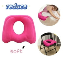 JLFNYA Innovation Donut Pillow Hemorrhoids Scientific Center Hole & U-Shaped Cutout,Orthopedic Pain Relief Tailbone,Coccyx,Prostate,Postpartum Pregnancy & After Surgery Sitting Relief