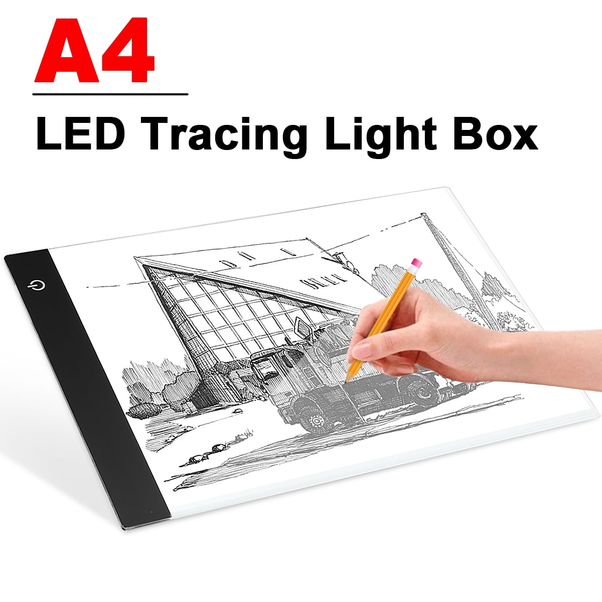 A4 USB LED Tracing Slim Copy Board Drawing Tracer Pad Light Box Tattoo Sketch