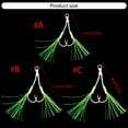 thumbnail image 5 of KCAHPAN 20Pcs Slow Quickly Fall Jigs Fishing Hook Double Fishing Assist Hook Kits, 5 of 7