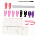 thumbnail image 1 of Ensemble de Retrait de Vernis à Ongles, Outil de Retrait de Vernis à Ongles Outil de Retrait de Vernis à Ongles Gel UV Ensemble de Retrait de Vernis Méticuleusement Conçu, 1 of 11
