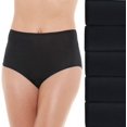 thumbnail image 2 of SURJDE Women's 5 Pack Microfiber Brief Panties, 2 of 3
